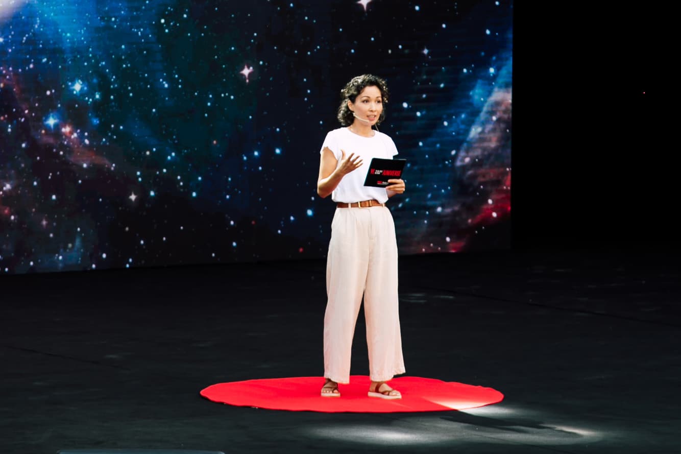TEDxAstana – 2023: учёный-астрофизик Дана Алина об изучении межзвёздной пыли