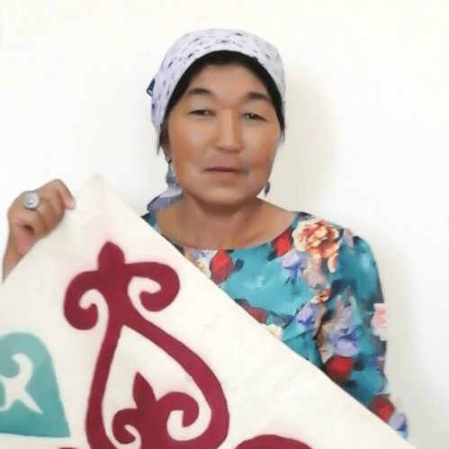 Zhansara Bolegenova, Felt maker: "My craft is in my blood."