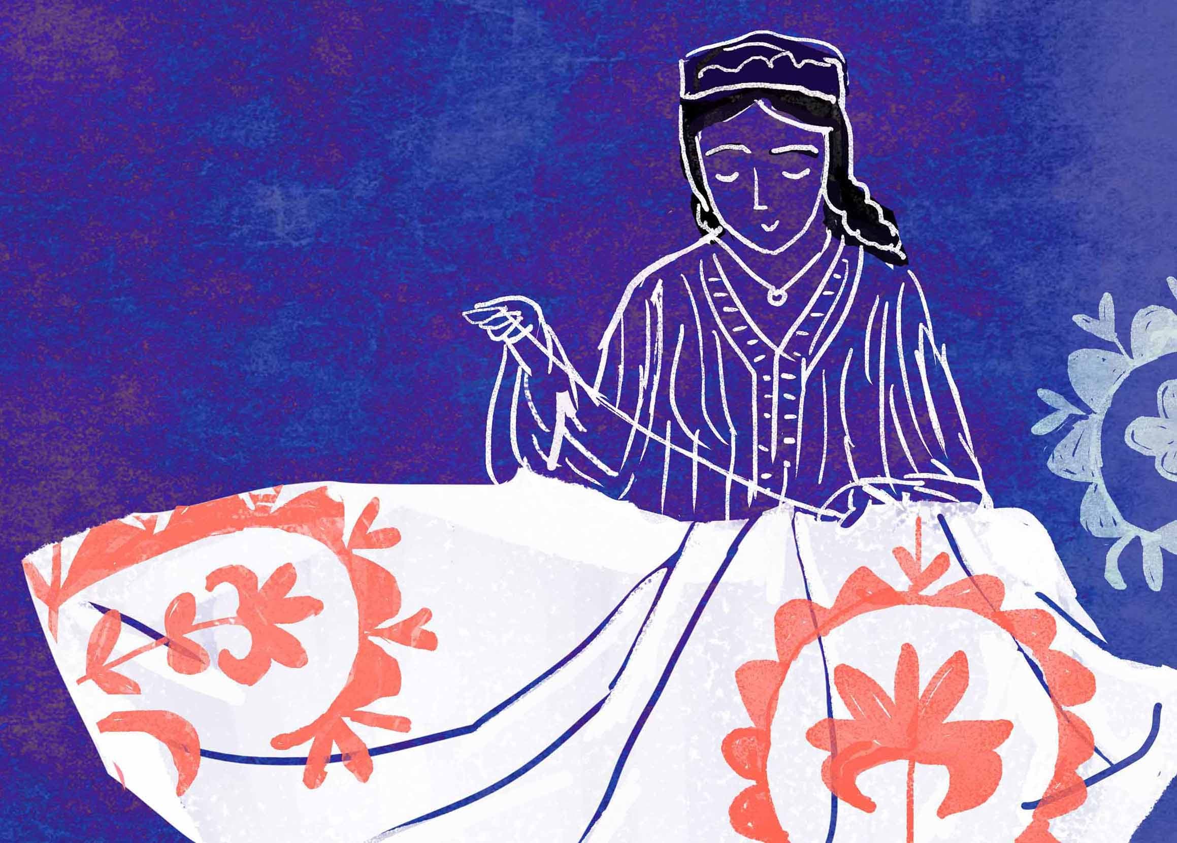 Master embroiderer Munira Akilova: "Every craftswoman’s suzani contains her own philosophy"