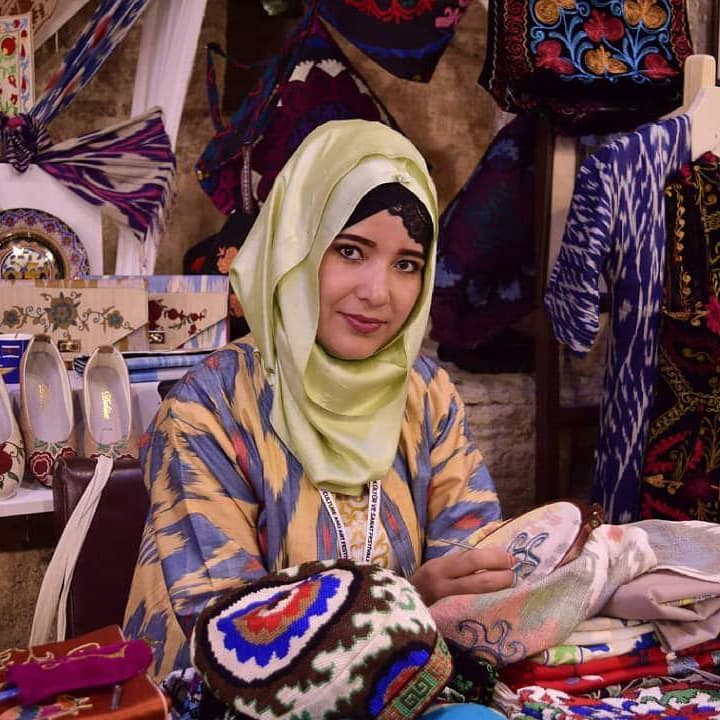 Nilyufar Musadzhonova, Embroidery expert: "Centuries may pass, but suzani embroidered by hand never lose their luster."