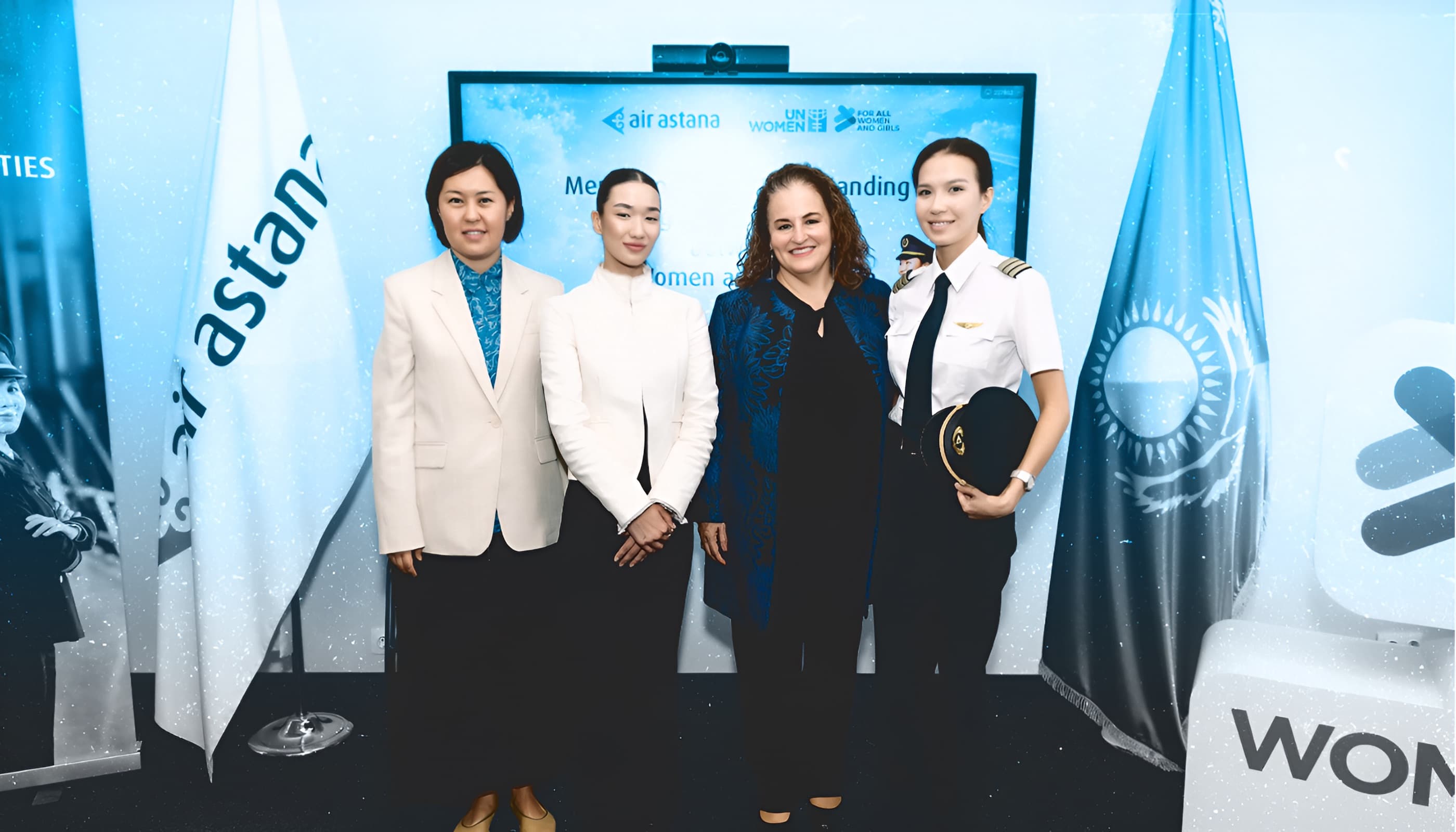 Air Astana и UN Women подписали меморандум о взаимопонимании
